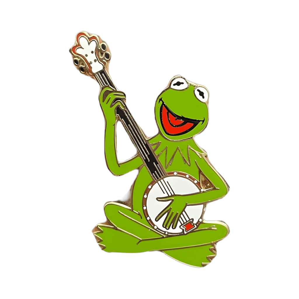 DLP- Muppets- Kermit with Banjo Disney pin