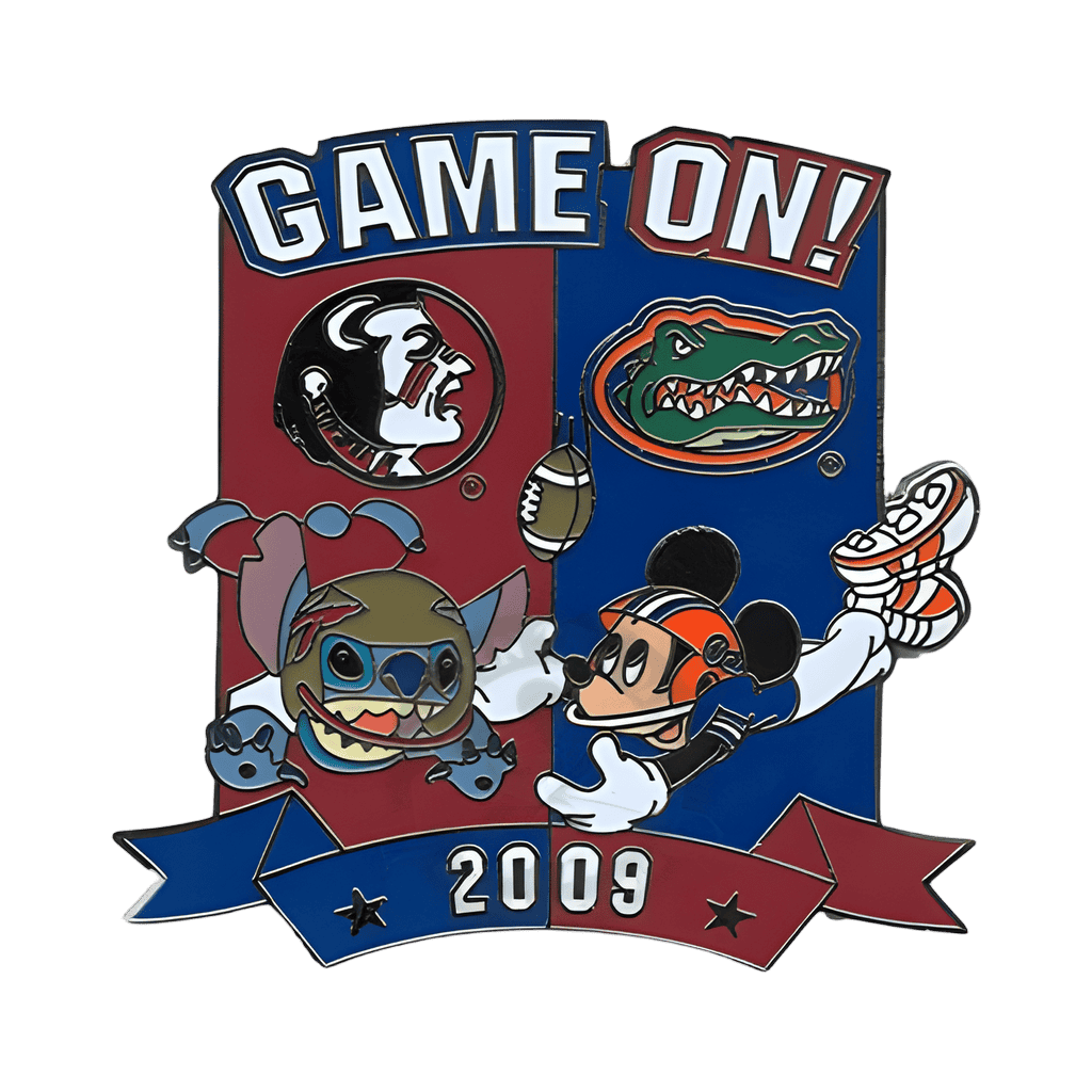 Florida State University vs. University of Florida Disney pin
