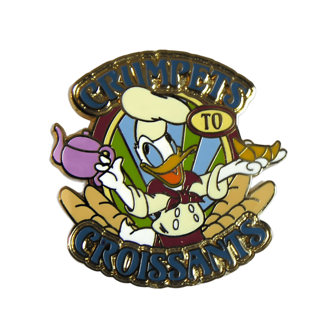 Chef Donald Duck - Crumpets to Croissants Disney pin