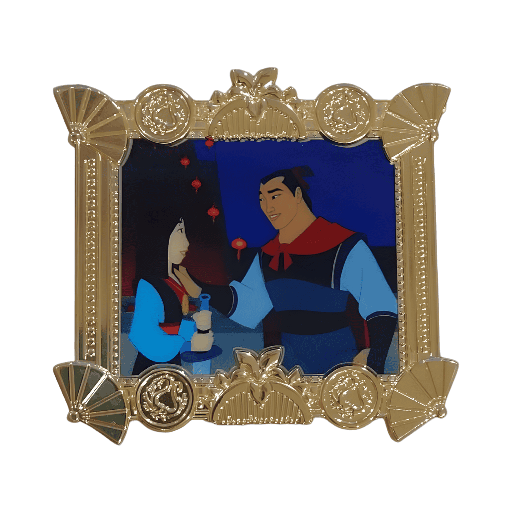 Mulan and Shang Disney pin