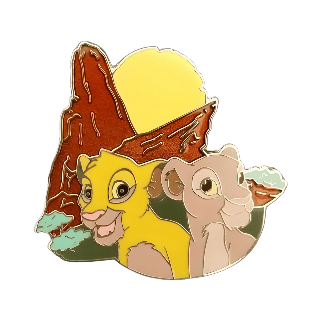 Simba & Nala Disney pin