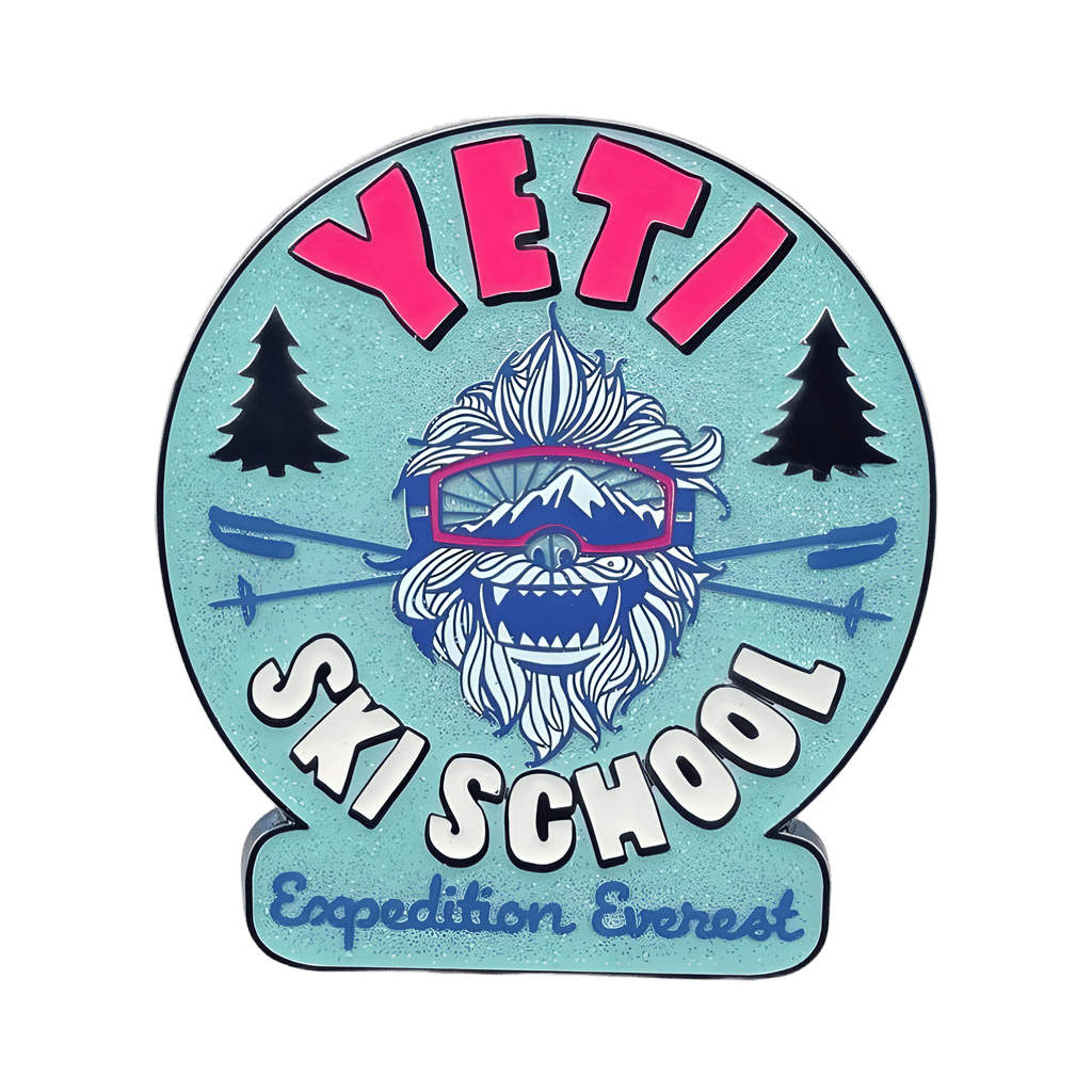 Yeti Ski School Disney pin