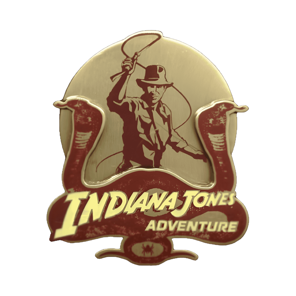 Indiana Jones Adventure Cobras Logo Disney pin