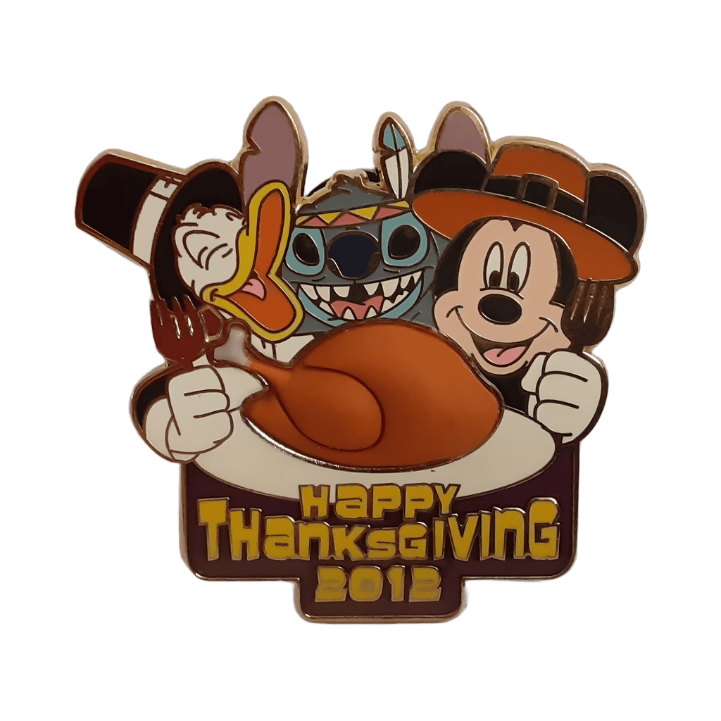 Donald, Stitch, and Mickey Disney pin