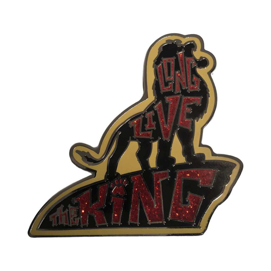 Long Live The King Silhouette Disney pin