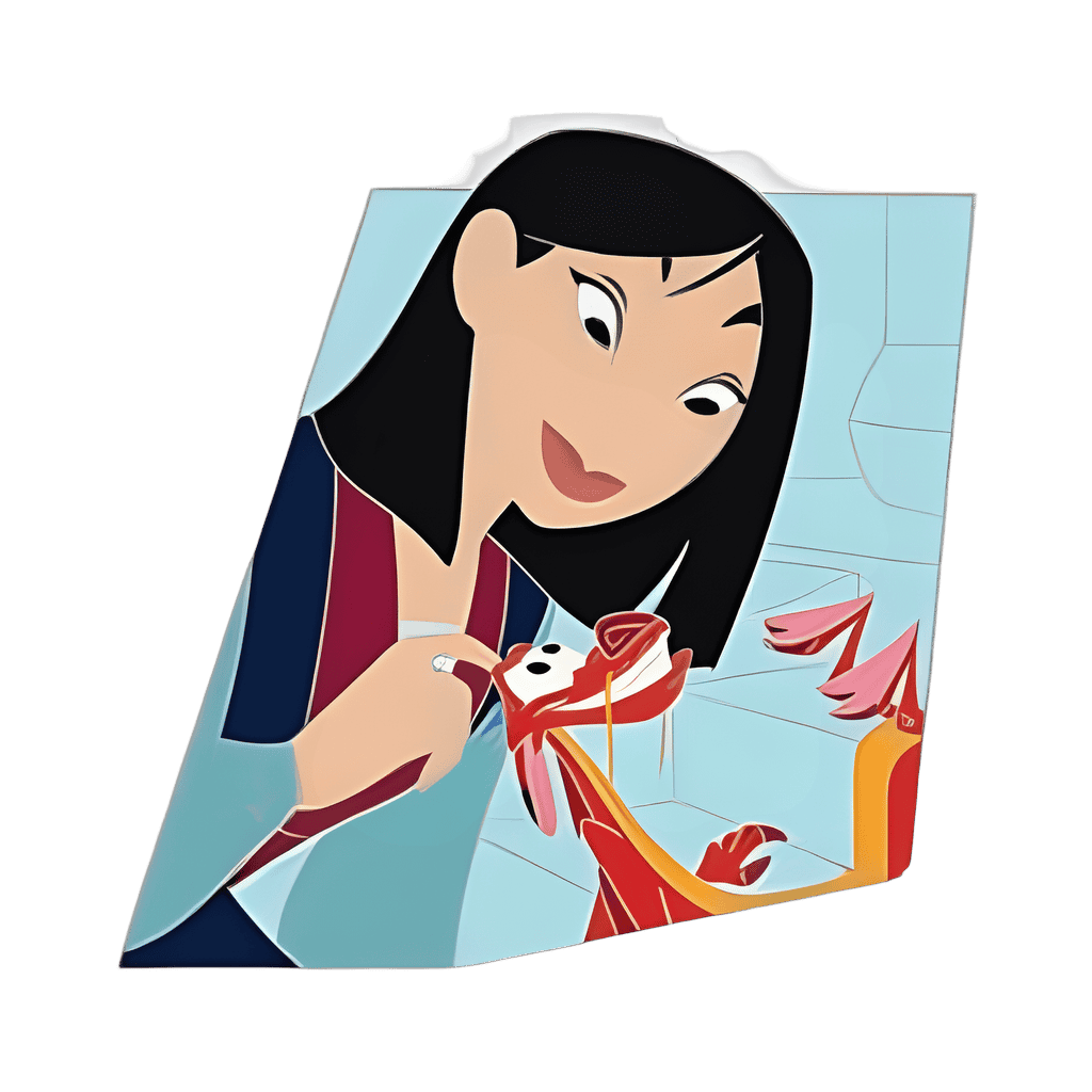 Mulan & Mushu Disney pin