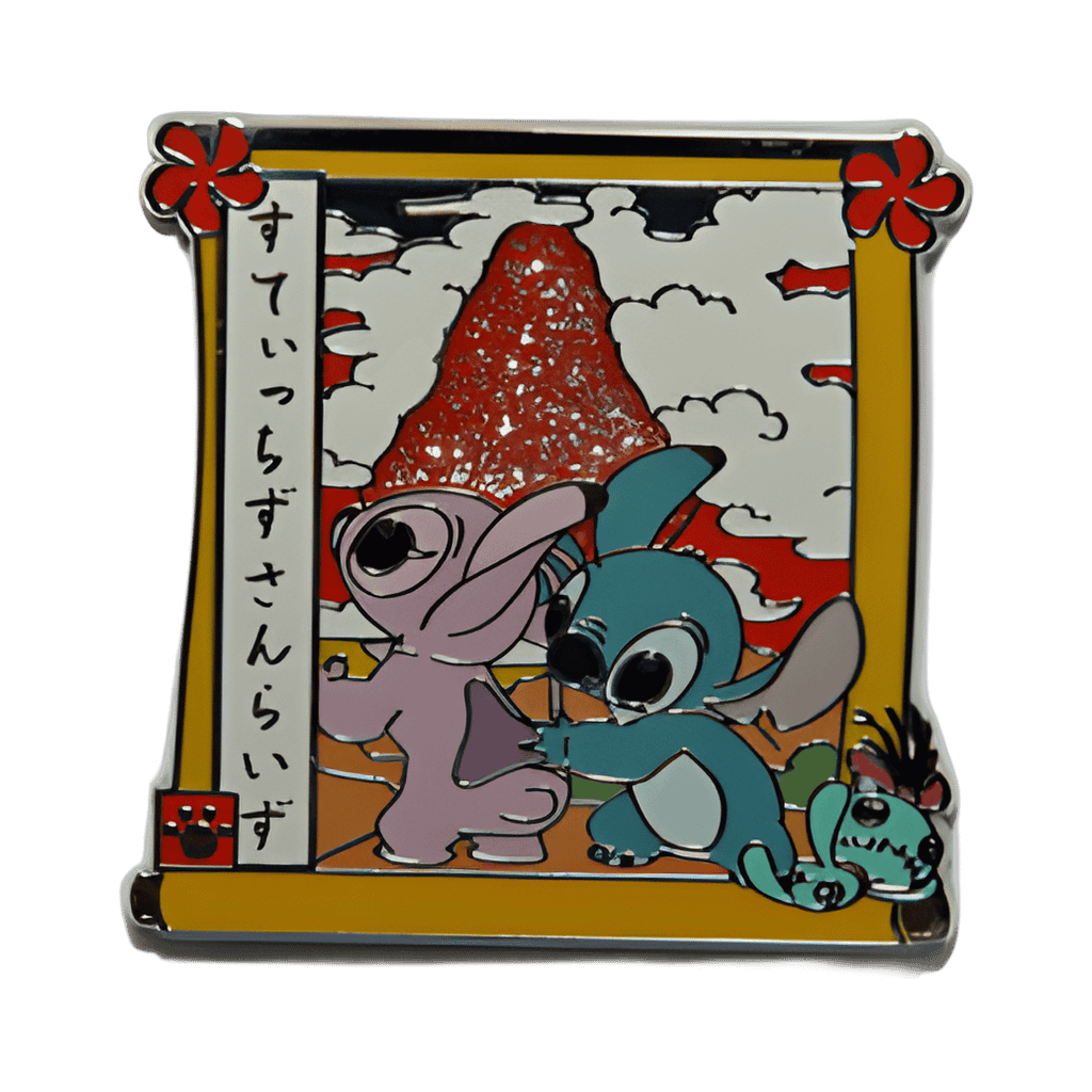 Angel Silhouette Cloud Disney pin
