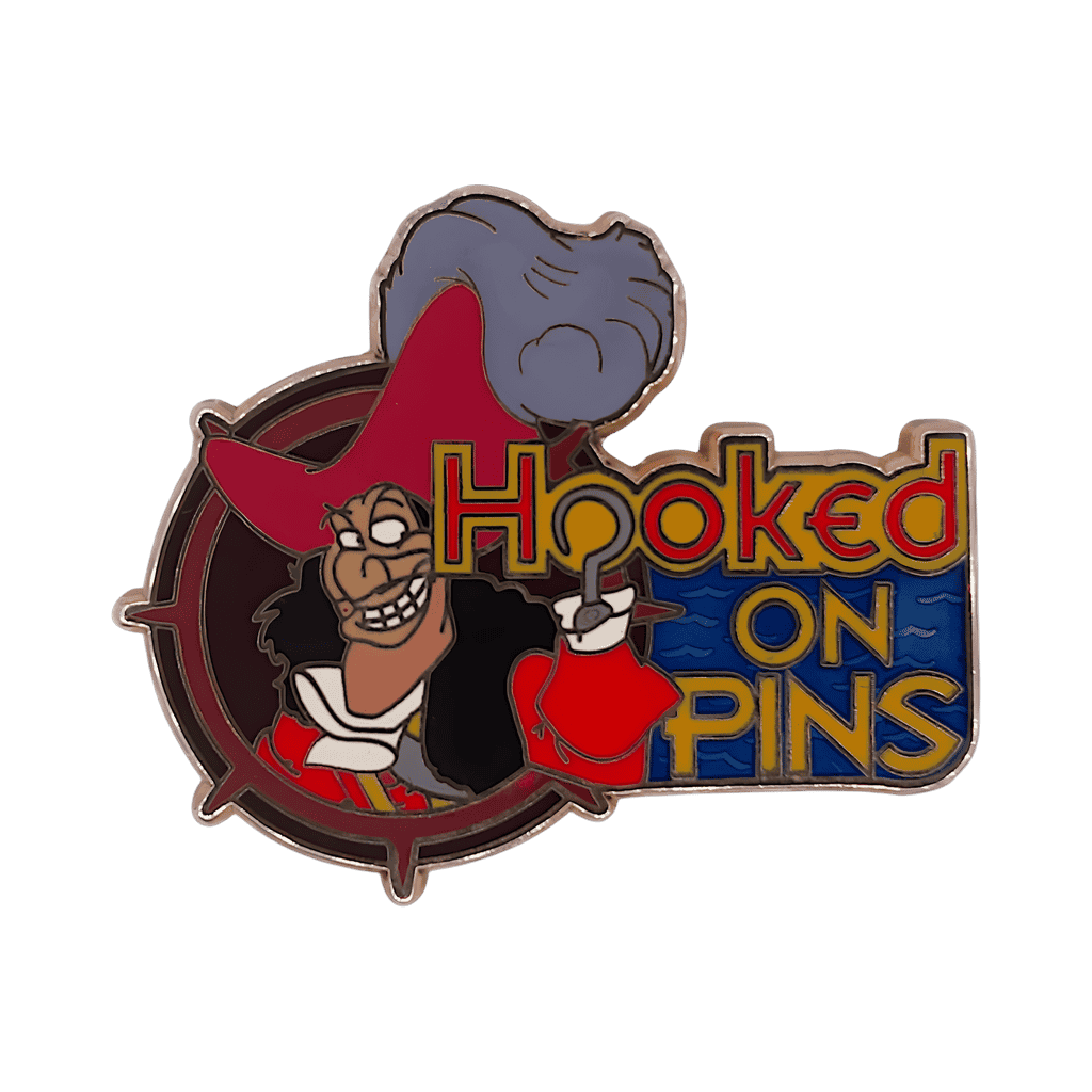 Hooked on Pins - Captain Hook Disney pin