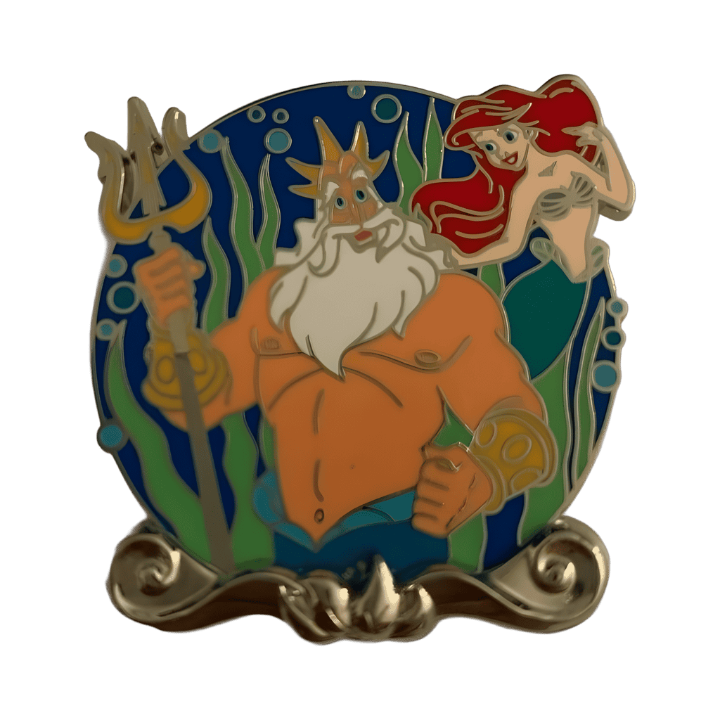 Ariel & Triton Disney pin