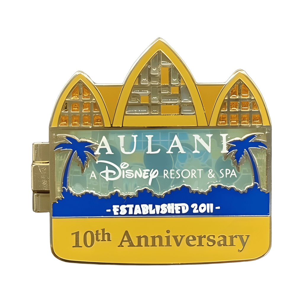 10th Anniversary - Mickey and Minnie in Lobby Disney pin