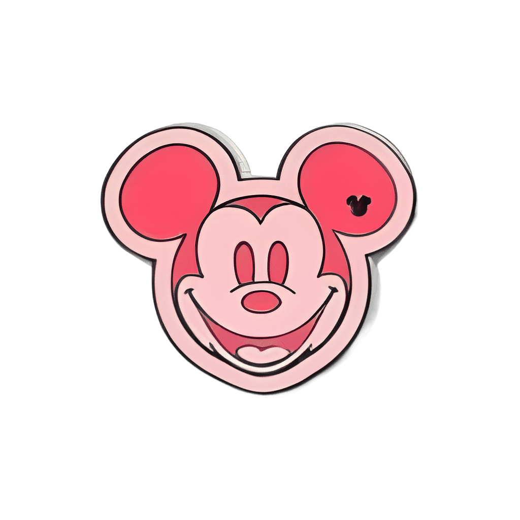 Pink Disney pin