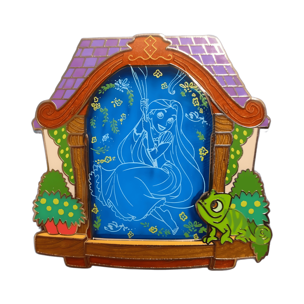 Version #3 - Rapunzel Swinging Disney pin