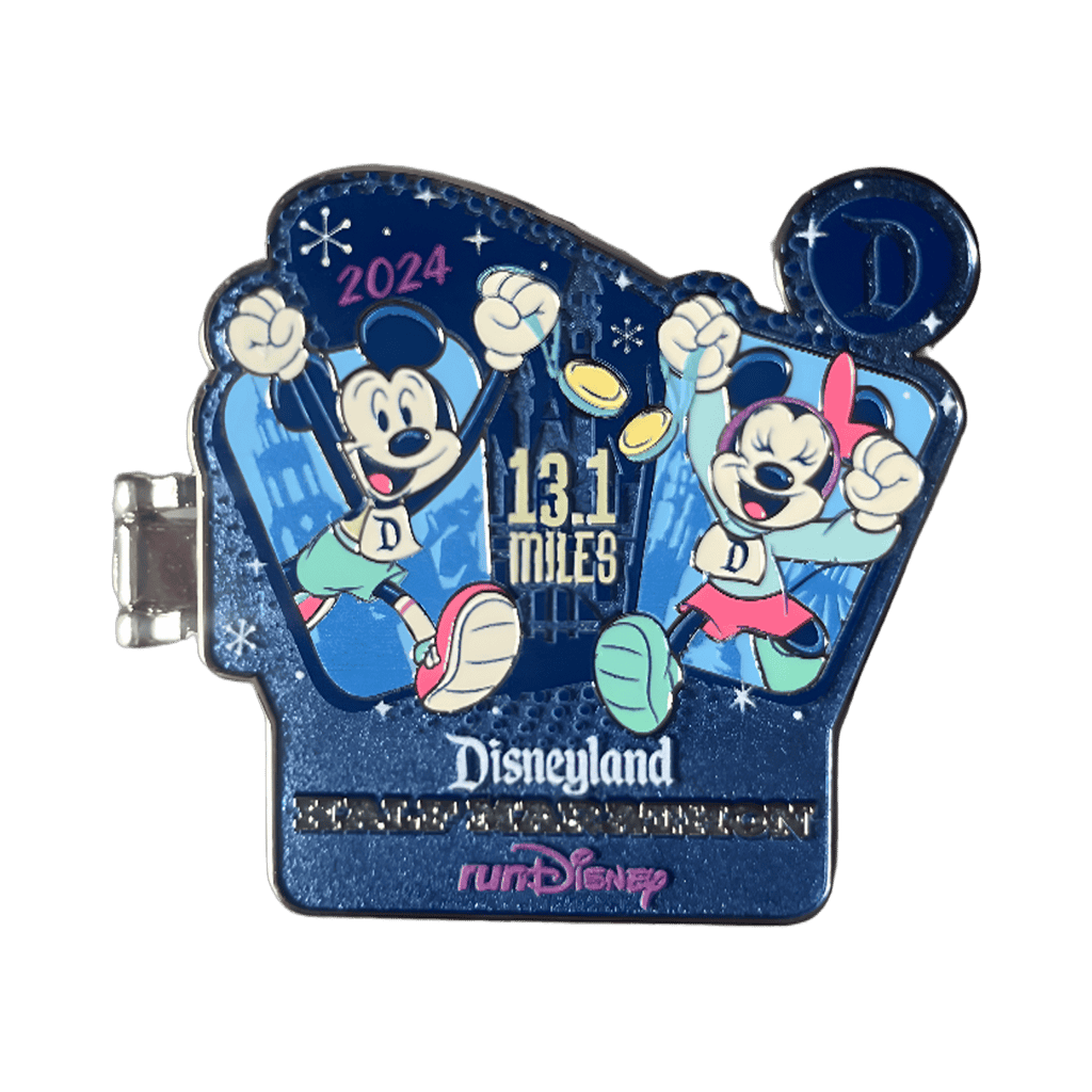 2024 Disneyland half marathon i did it Disney pin