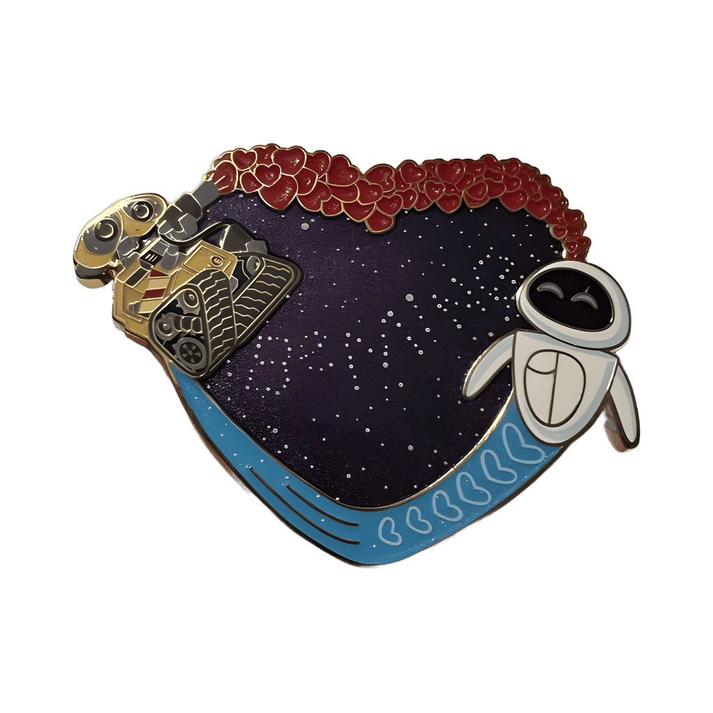 Wall-E & Eve Be Mine Disney pin