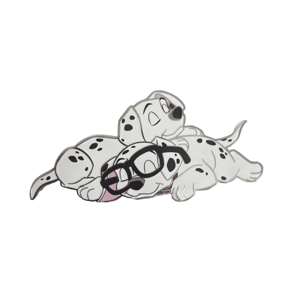 Tired Pups Disney pin