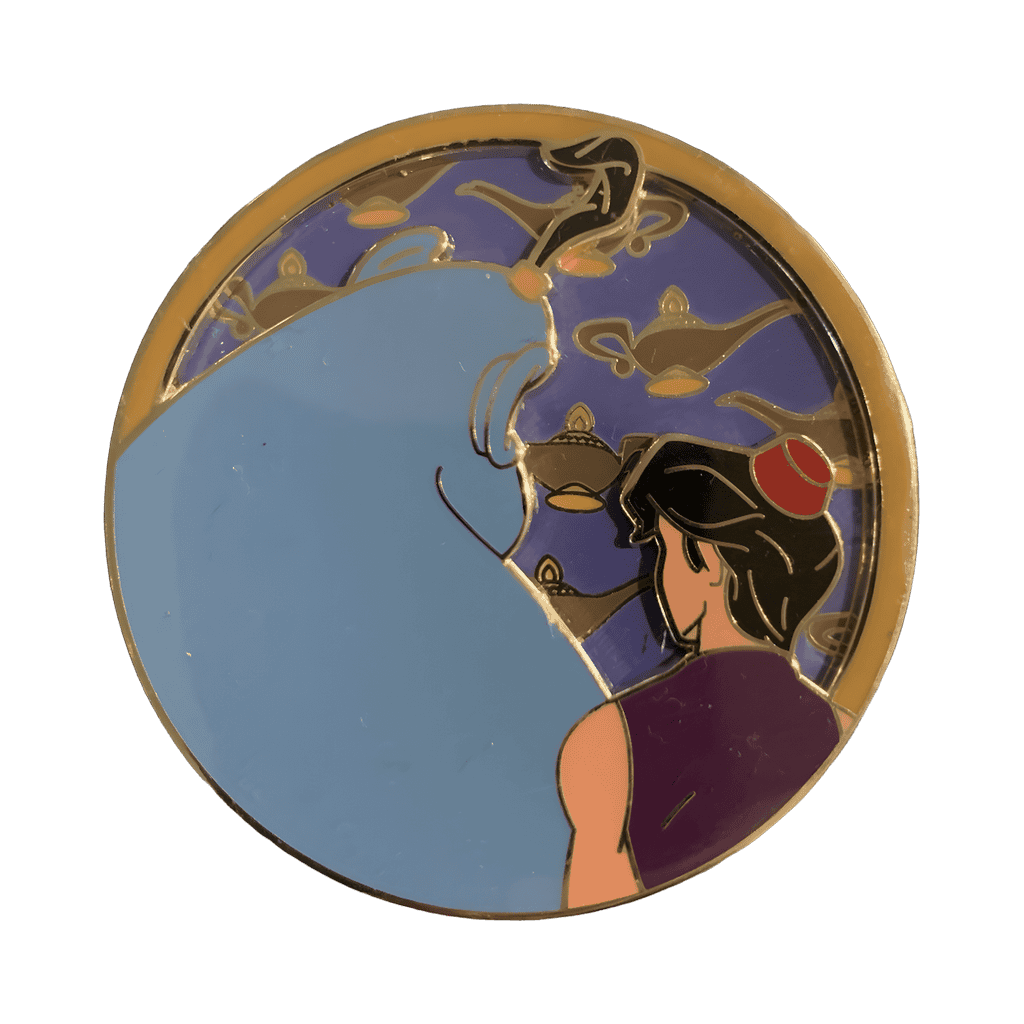 Aladdin and Genie Disney pin