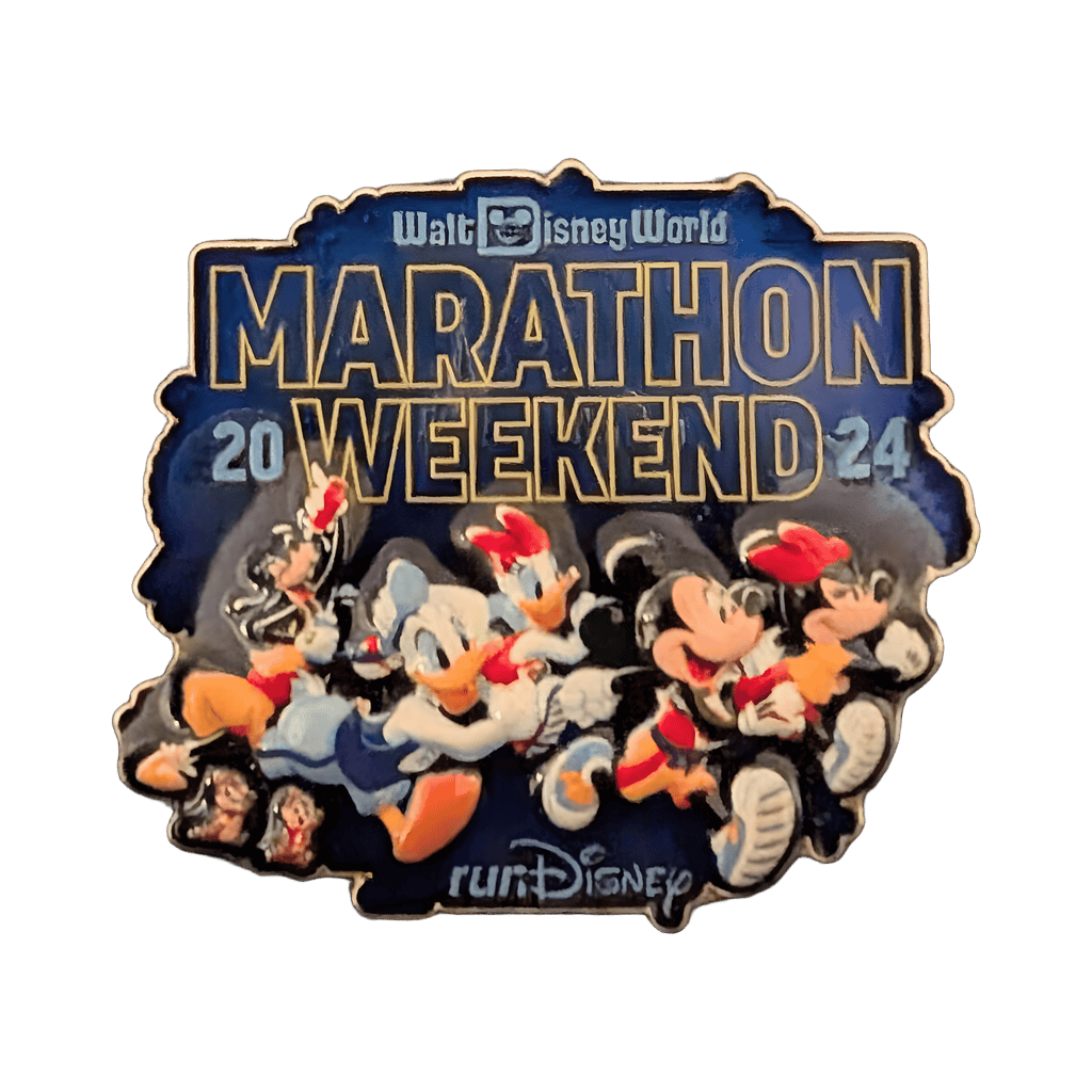 Marathon Weekend 2024 Disney pin
