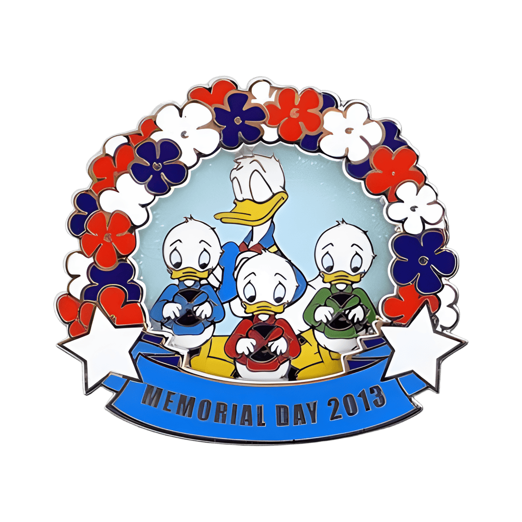 Memorial Day 2013 - Donald and his Nephews Disney pin
