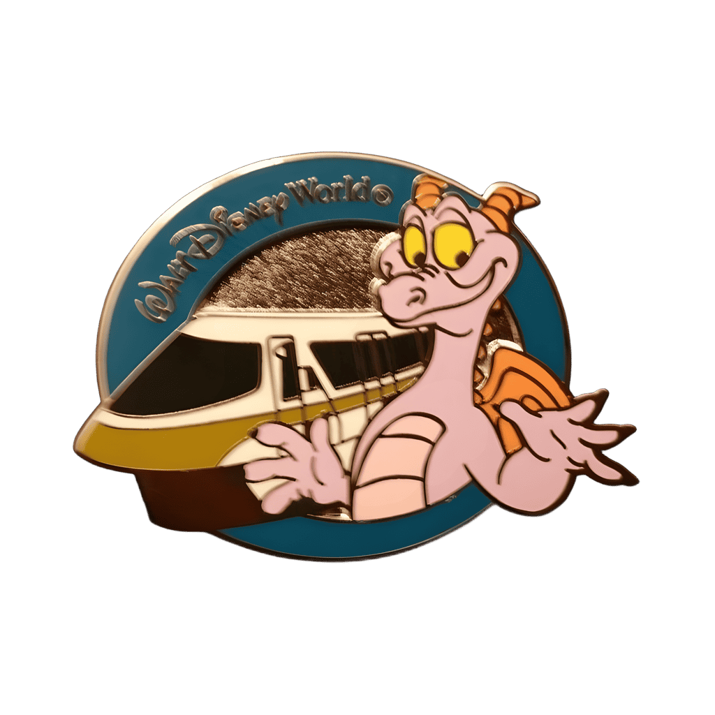 Figment - Monorail Gold Disney pin