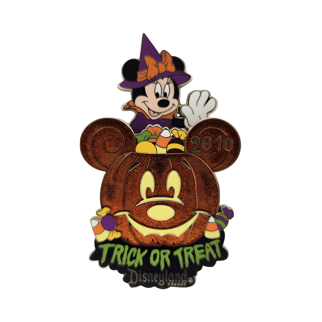 Witch Minnie Pop-Up Pumpkin Disney pin