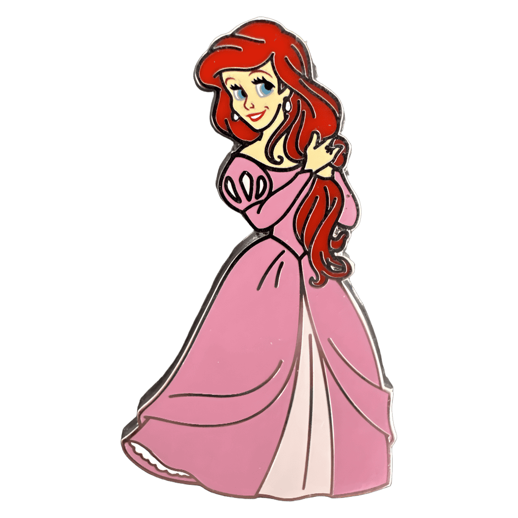 Ariel in Pink Dress Disney pin
