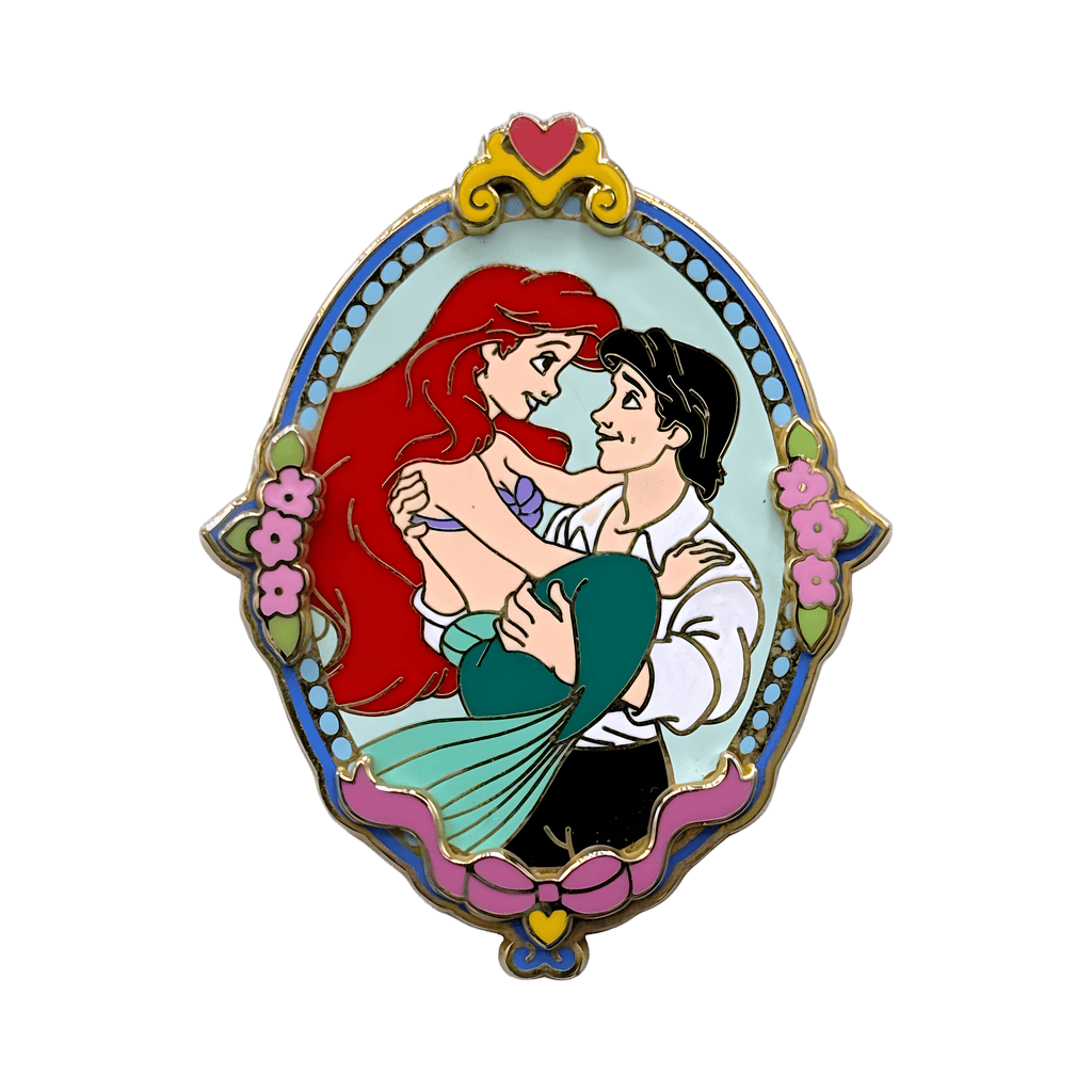 Ariel and Eric 3D Disney pin