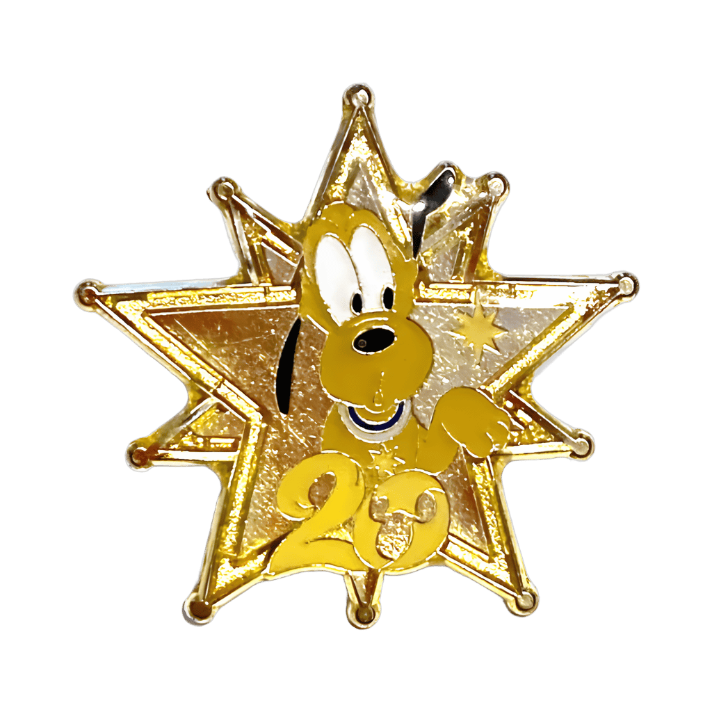 20th Anniversary - Time to Shine - Star - Pluto Disney pin