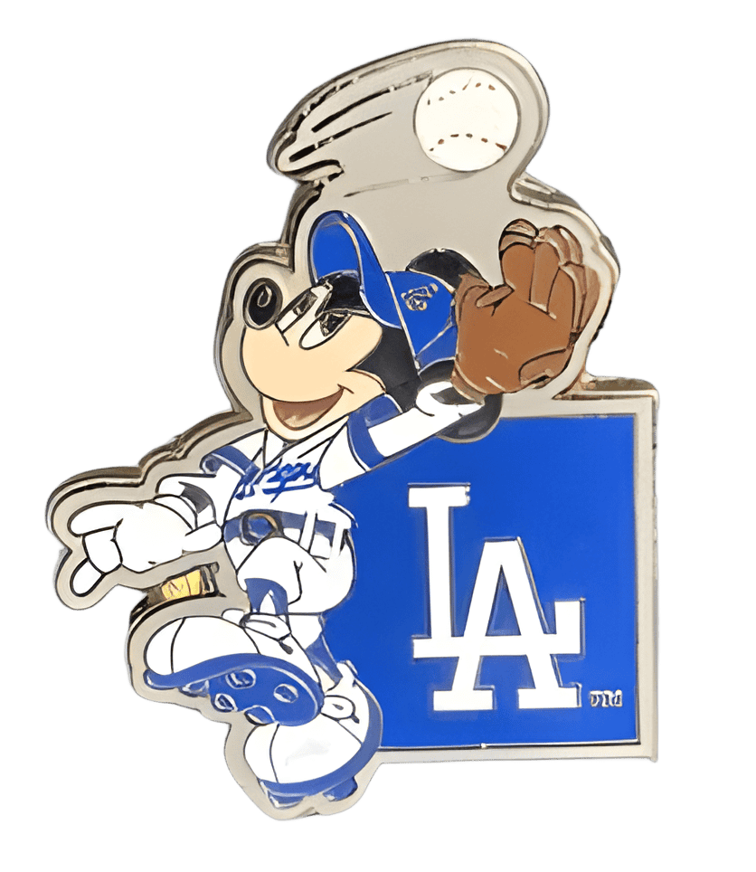 Los Angeles Dodgers Disney pin