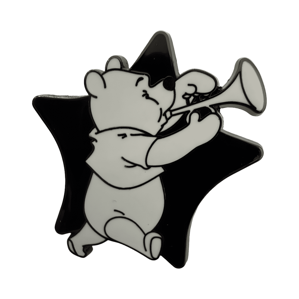 Pooh - Black and White (Y797) Disney pin