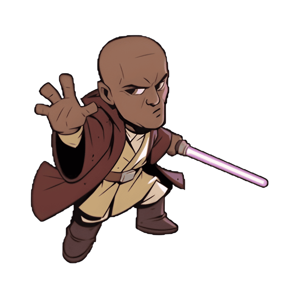 Mace Windu Disney pin