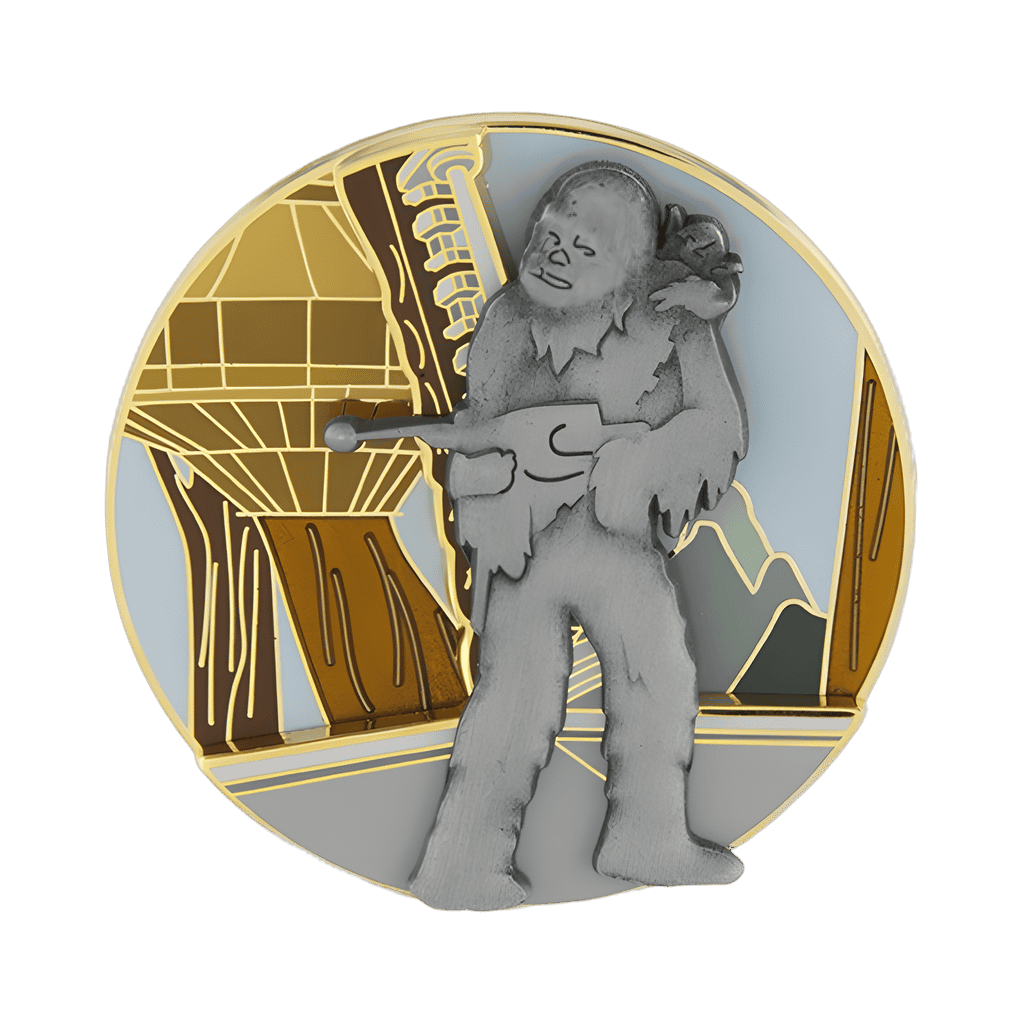 Kashyyyk with Chewbacca Disney pin