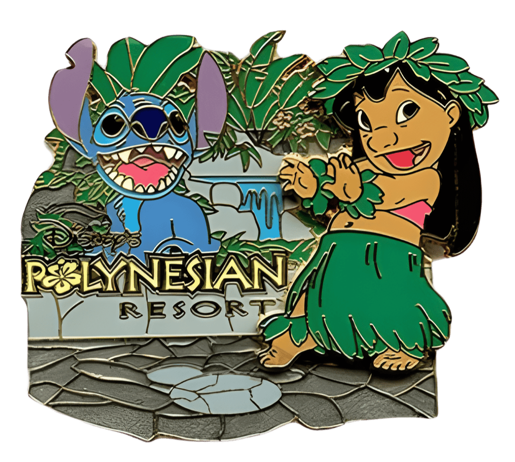 Polynesian Resort - Lilo & Stitch Disney pin