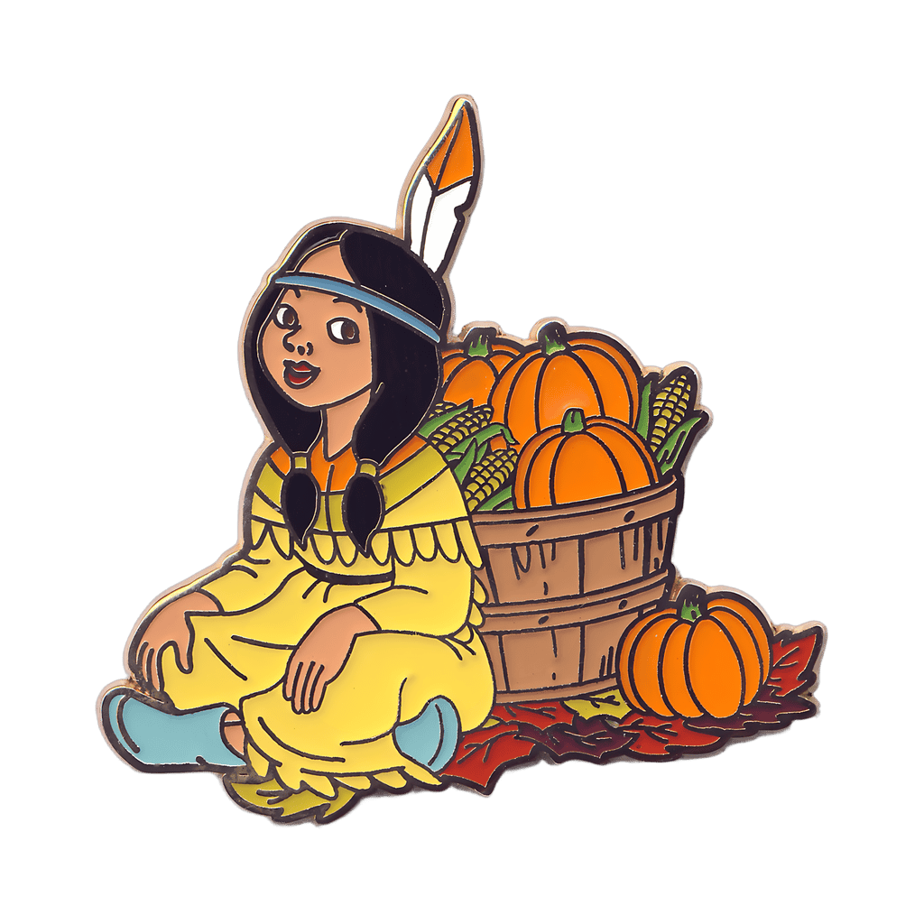 2012 - Tiger Lily and Pumpkins Disney pin