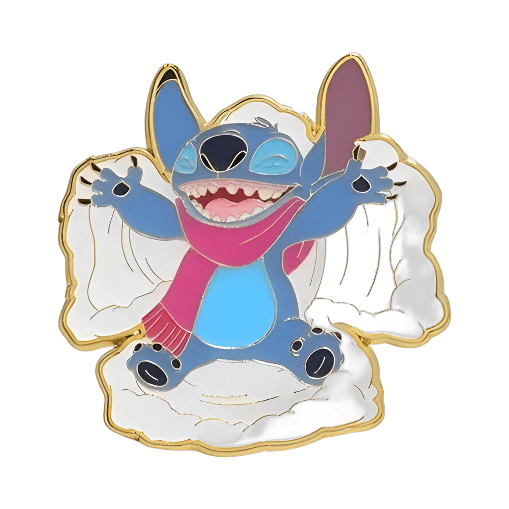 Snow Angel Stitch Disney pin