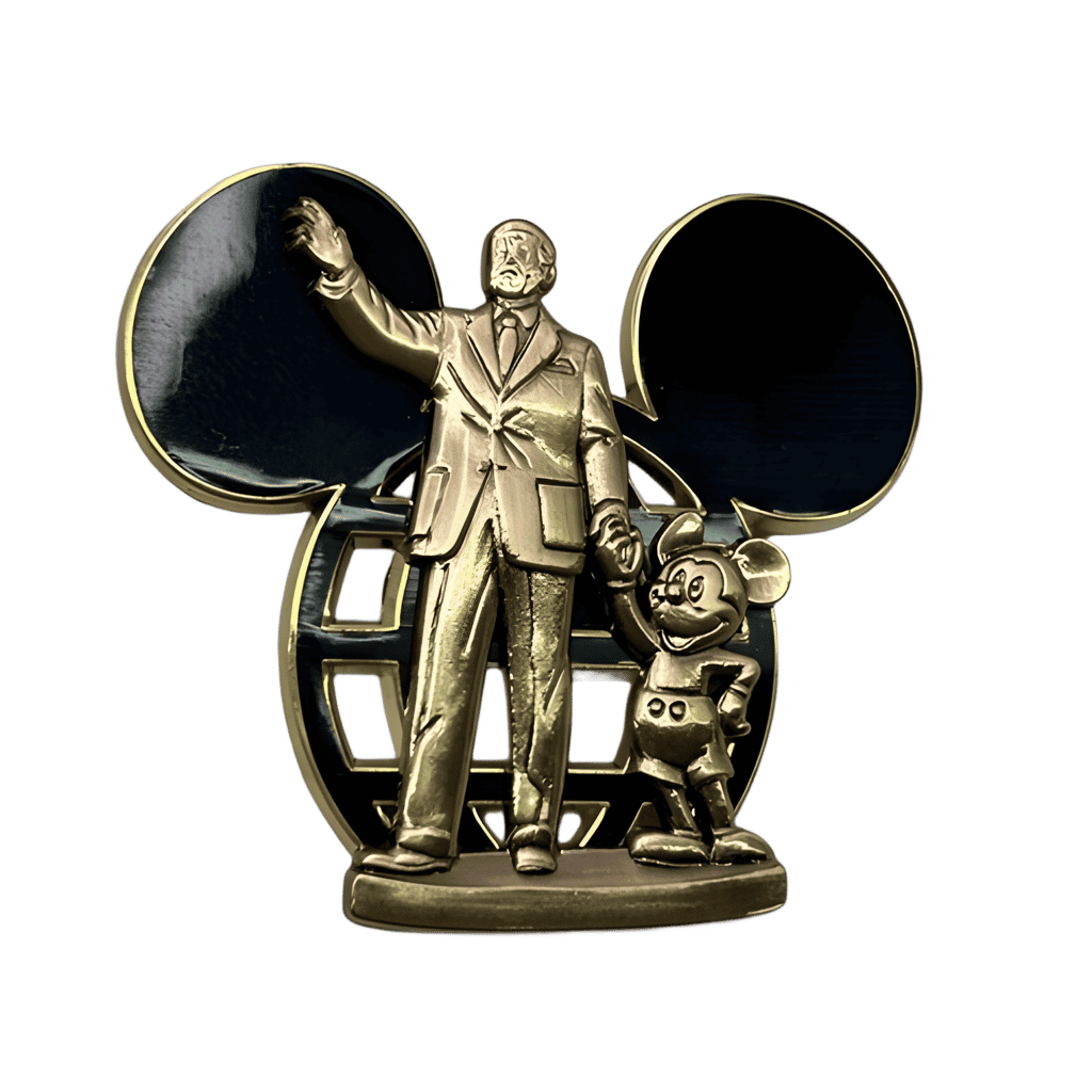 Partners Statue with Mickey Globe Disney pin