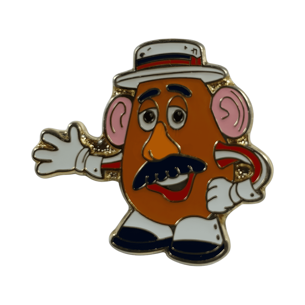 Mr. Potatohead as Dapper Dan Disney pin