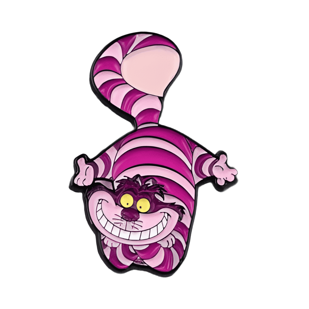 Cheshire Cat on daisy Disney pin