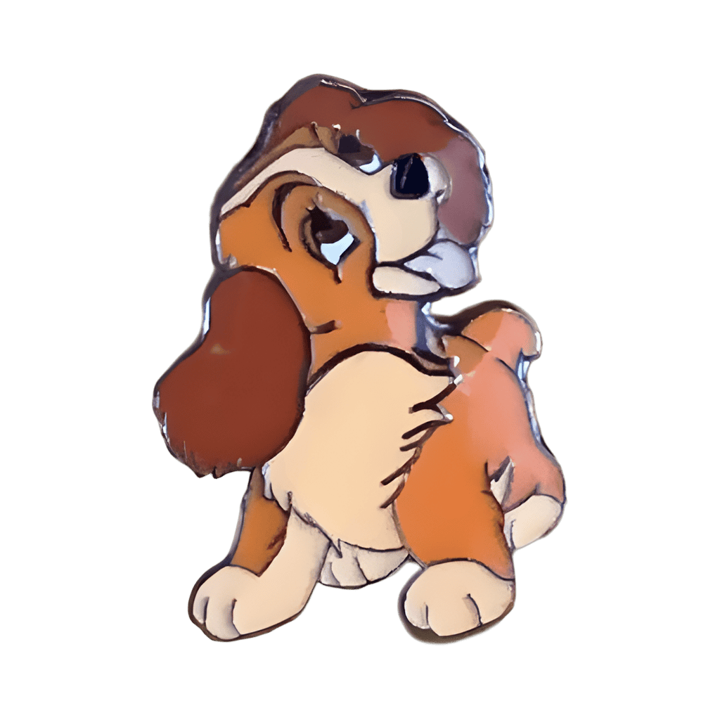 Female Pup Disney pin