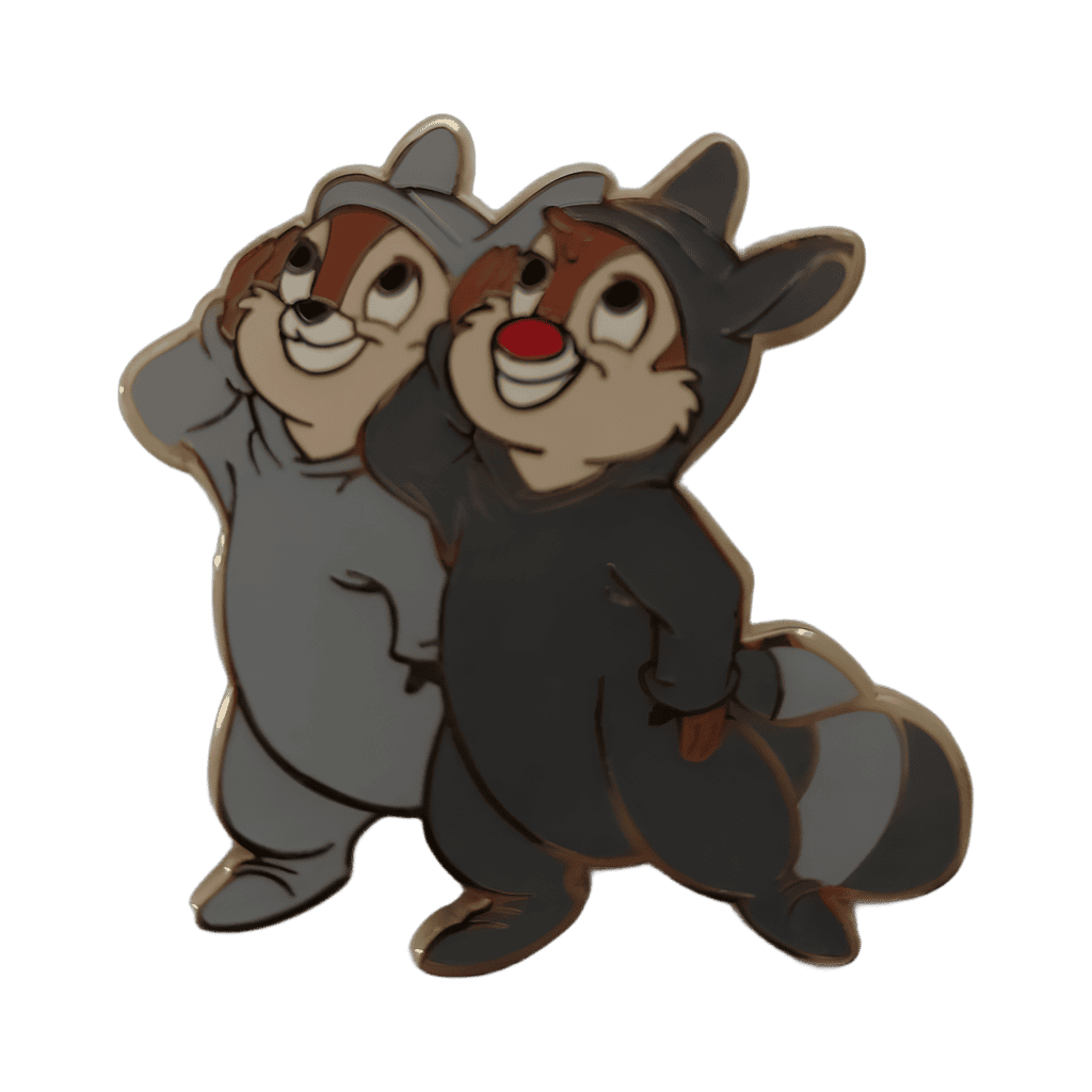 Lost Boys Raccoon Twins Disney pin