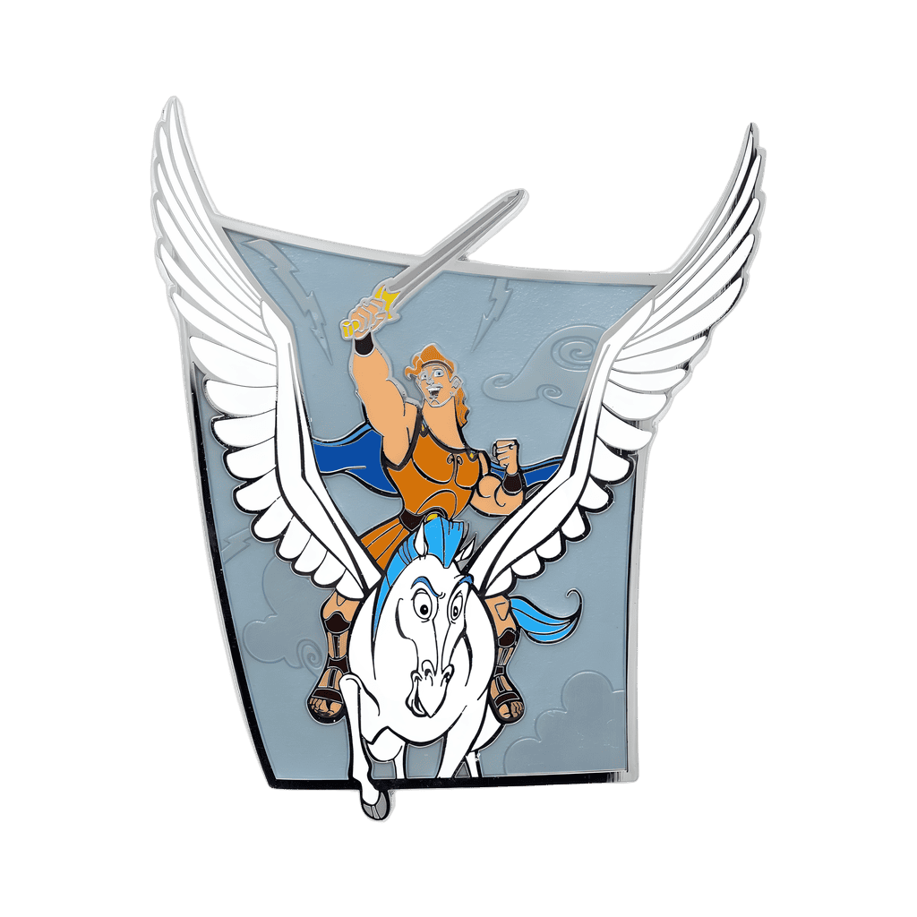 Hercules and Pegasus Flying Disney pin