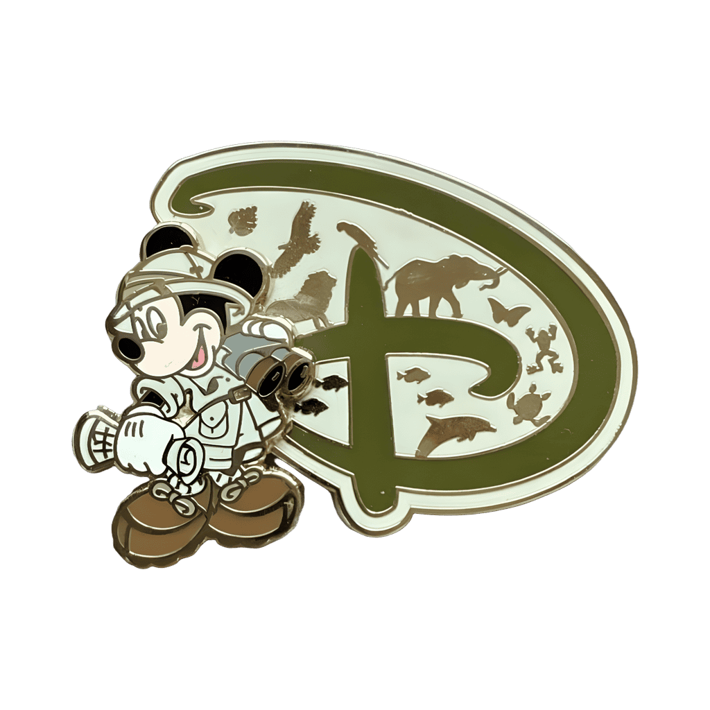 Mickey Mouse on Animal Kingdom D Disney pin