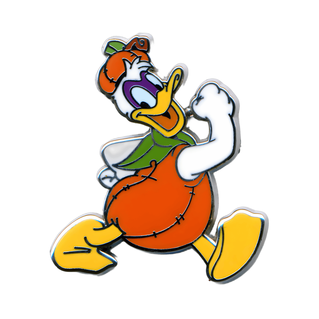 Donald Duck Dressed as a Pumpkiin Disney pin