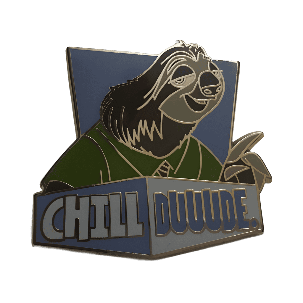 Flash Chill Dude Disney pin