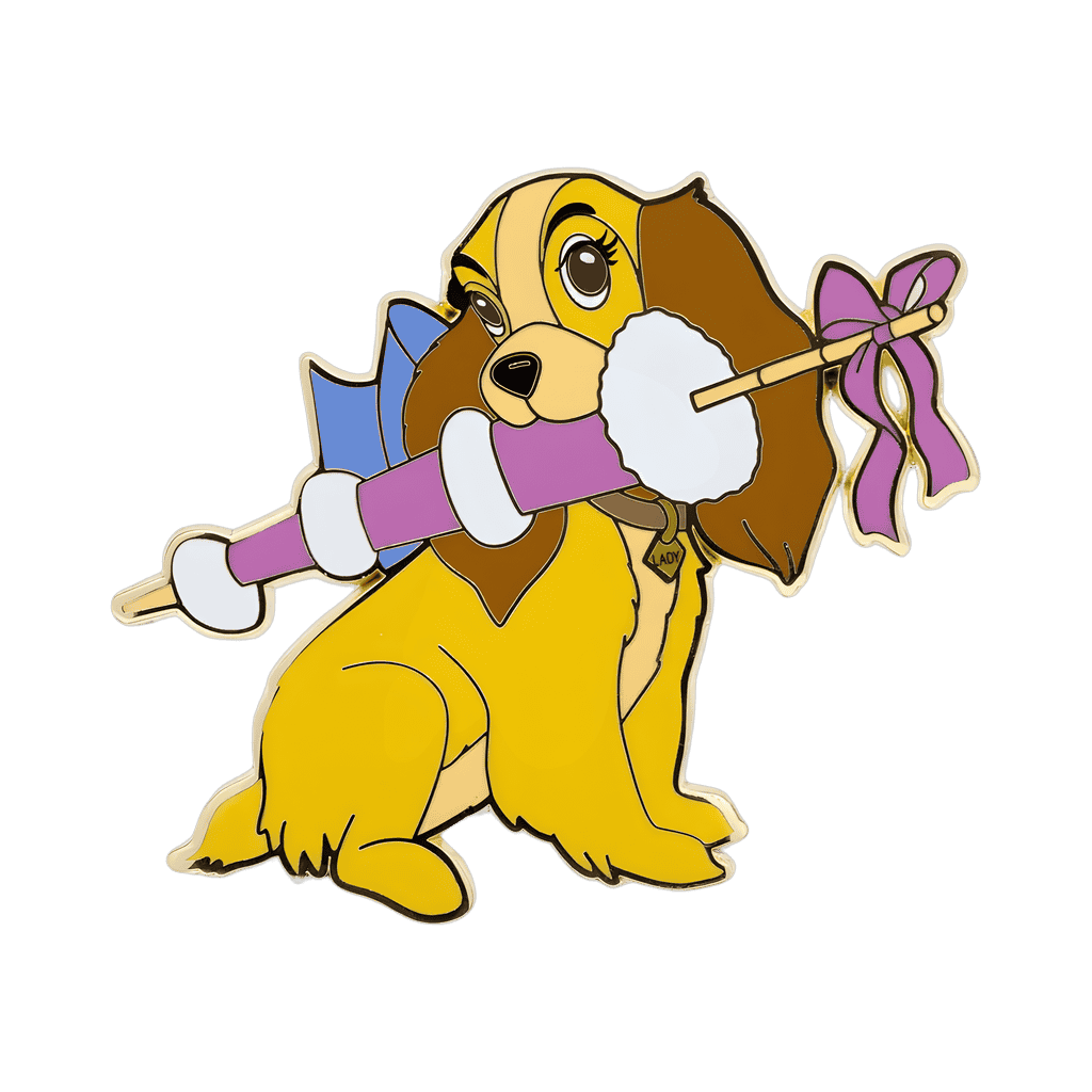 Lady and the Tramp - Lady Umbrella Disney pin