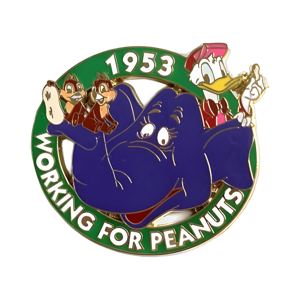 Working for Peanuts (1953) Disney pin
