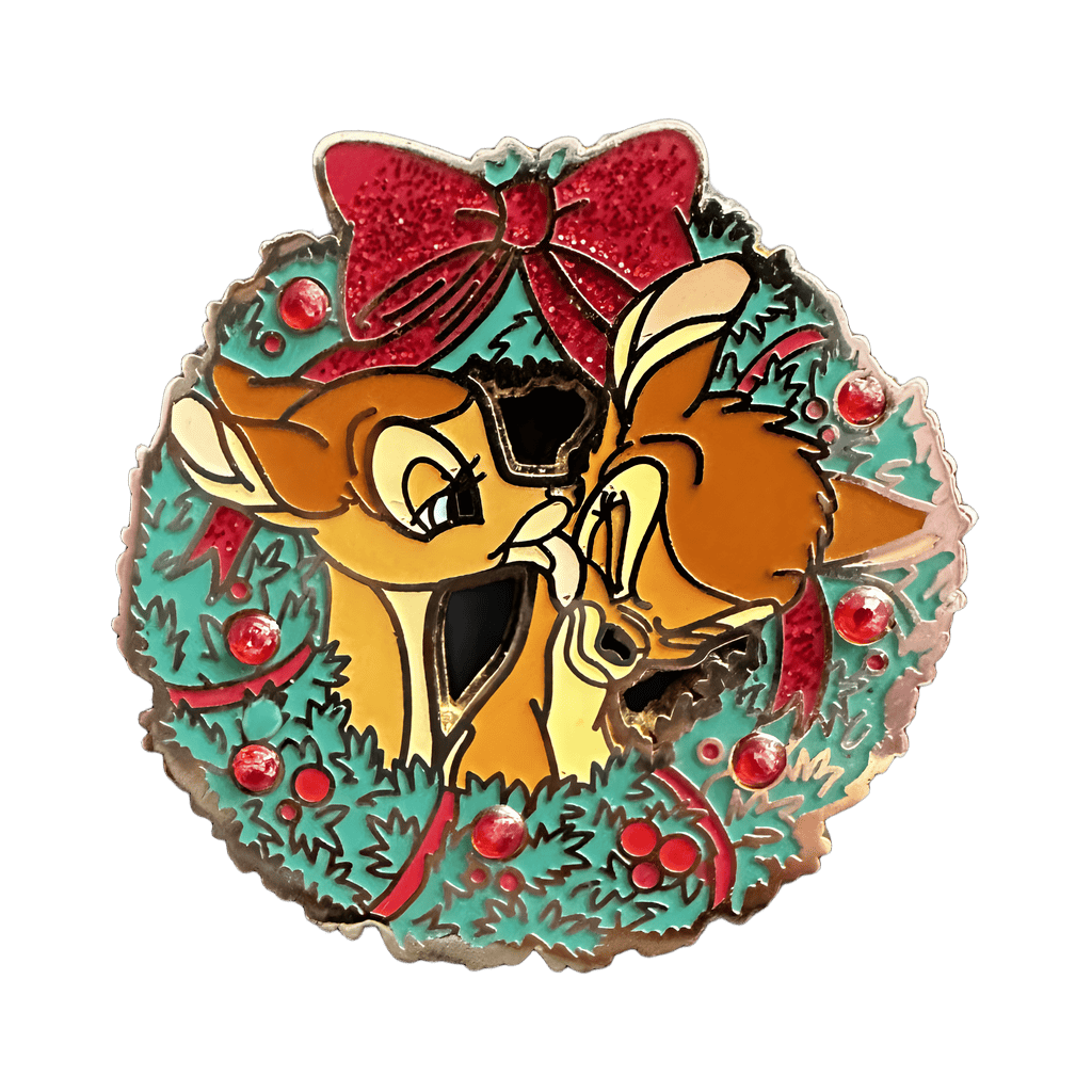 Bambi and Faline Wreath Disney pin
