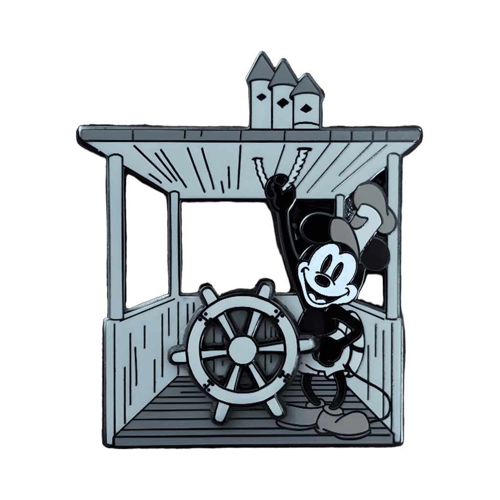 Steamboat Willie Spinner Disney pin