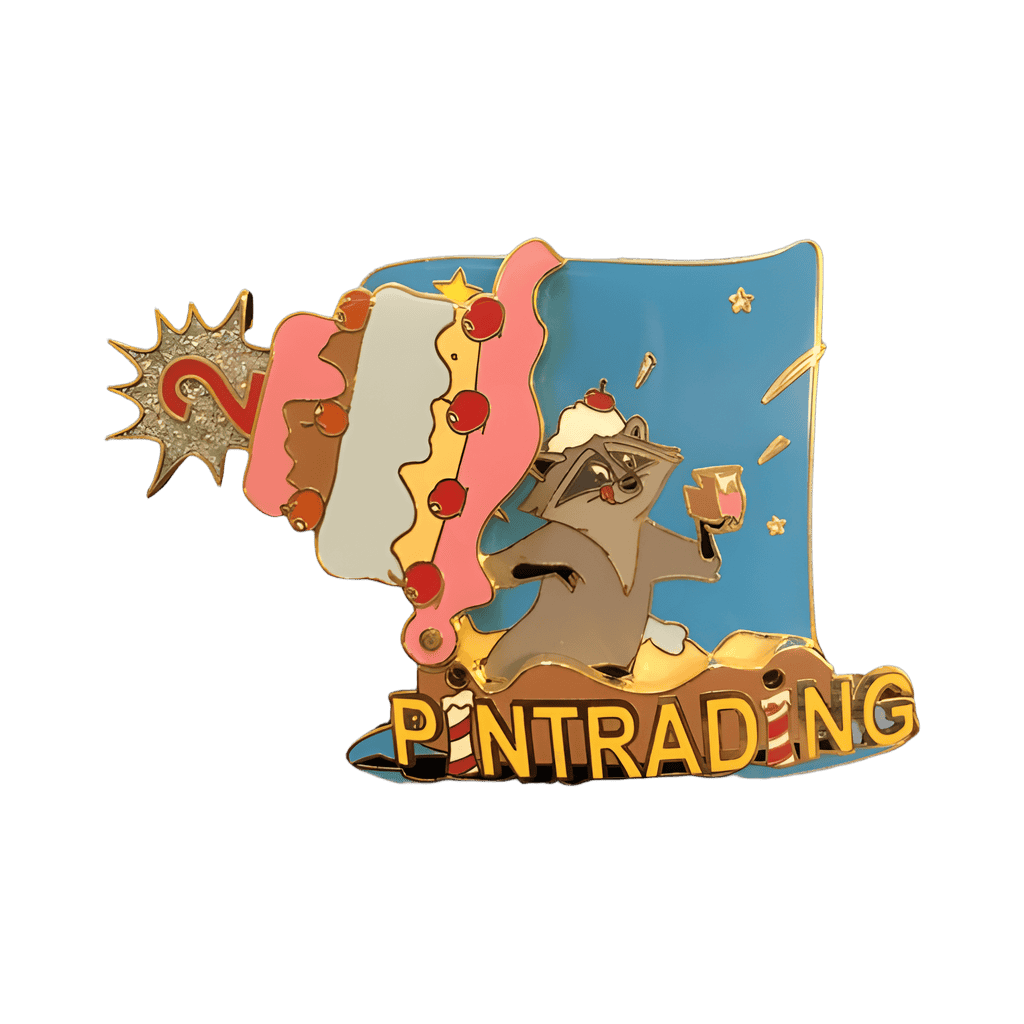 2nd Anniversary Meeko Light-Up Disney pin