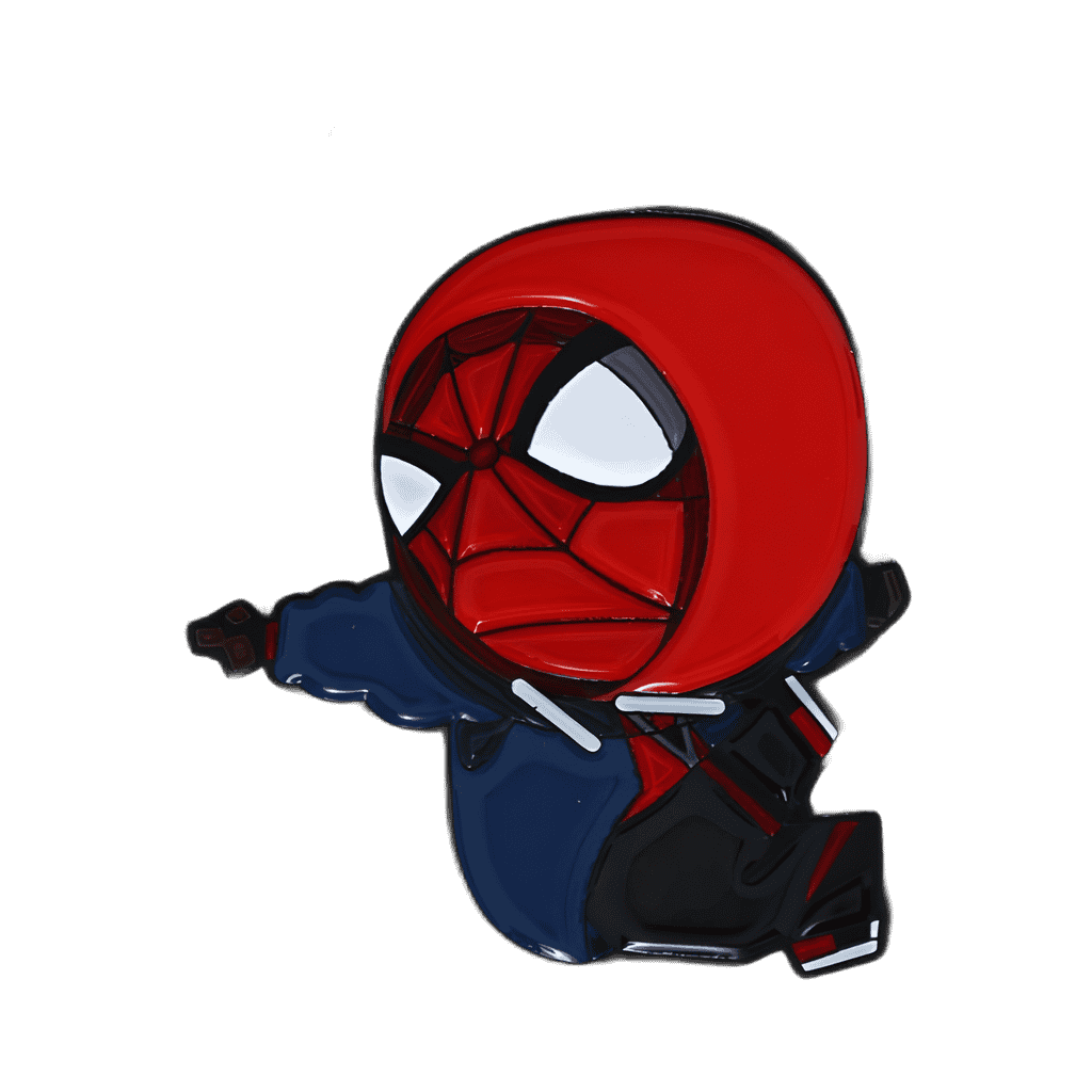 Chibi Miles Morales in Hoodie Disney pin