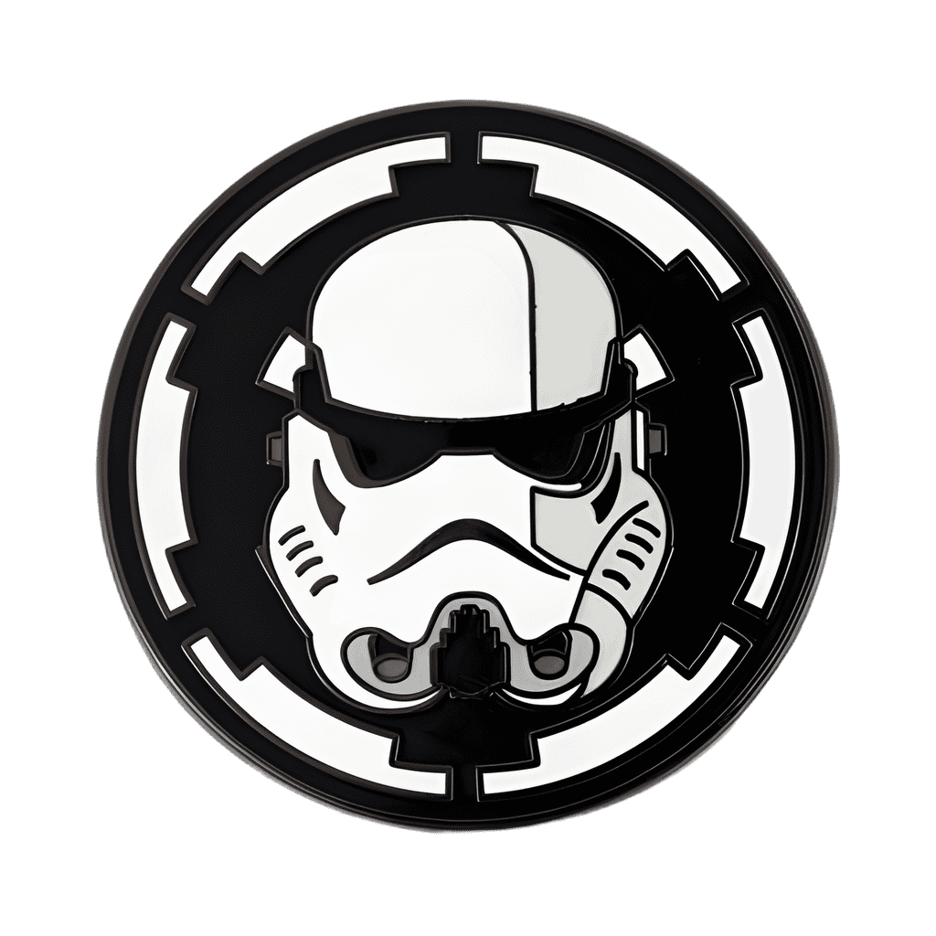 Stormtrooper Empire Symbol Disney pin